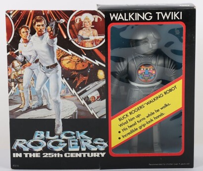 Vintage Buck Rogers Walking Twiki Boxed Mego Action Figure.