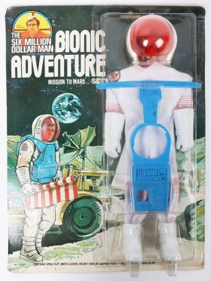 Vintage The Six Million Dollar Man Bionic Adventure Mission to Mars Set Denys Fisher.