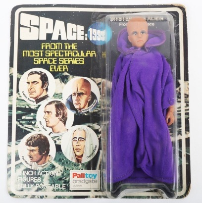 Vintage Space: 1999 Mysterious Alien Eight Inch Action Figure Palitoy Bradgate.