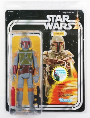 Gentle Giant Star Wars Jumbo 12 inch Rocket Firing Boba Fett Action Figure Kenner style.