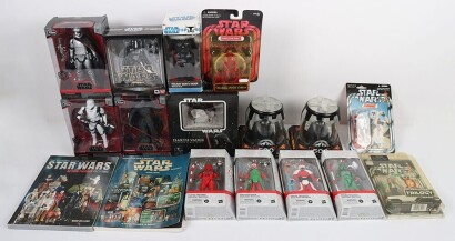 Collection of Modern Star Wars Action Figures Hasbro and more.