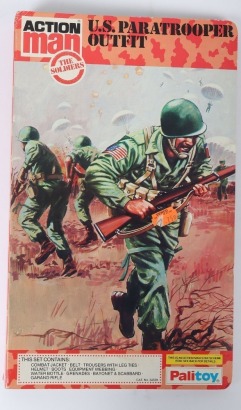 Vintage Action Man The Soldiers US Paratrooper Outfit Palitoy.