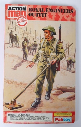 Vintage Action Man The Soldiers Royal Engineers Outfit Palitoy.