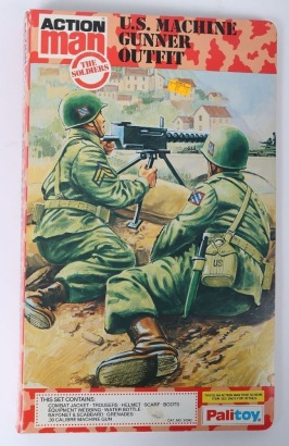 Vintage Action Man The Soldiers US Machine Gunner Outfit Palitoy.
