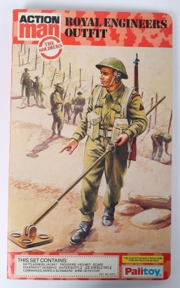 Vintage Action Man The Soldiers Royal Engineers Outfit Palitoy.