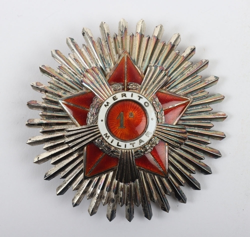 Mexico - Order of Military Merit Breast Star