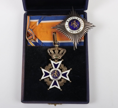 Netherlands - Order of Orange Nassau Grand Officers Neck Order and Breast Star