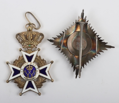 Netherlands - Order of Orange Nassau Grand Officers Neck Order and Breast Star - 3