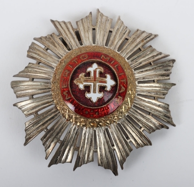 Portugal - Order of Military Merit Breast Star