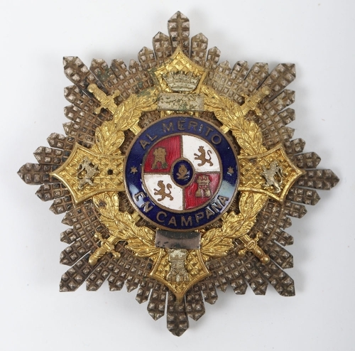 Spain - Spanish War Cross Breast Star