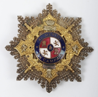 Spain - Spanish War Cross Breast Star