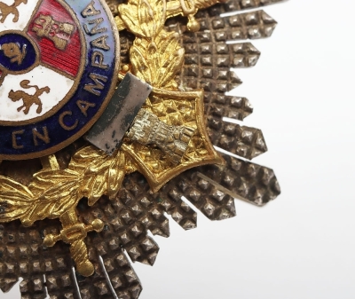 Spain - Spanish War Cross Breast Star - 8