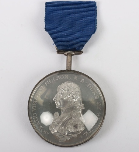 Attributed Boulton&rsquo;s Trafalgar Medal 1805, HMS Agamemnon