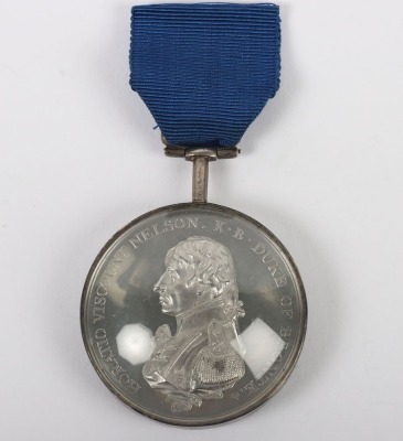Attributed Boulton&rsquo;s Trafalgar Medal 1805, HMS Agamemnon