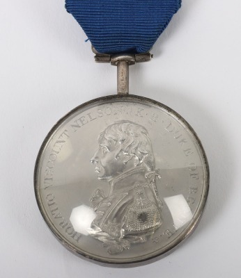 Attributed Boulton&rsquo;s Trafalgar Medal 1805, HMS Agamemnon - 4