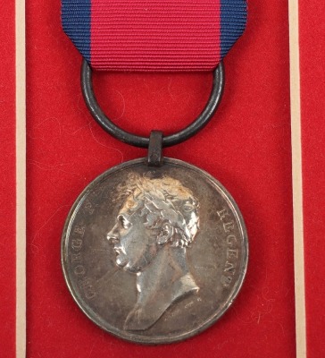 Waterloo Medal 1815, 1st (Kings) Dragoon Guards - 2