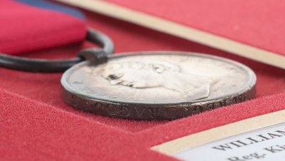 Waterloo Medal 1815, 1st (Kings) Dragoon Guards - 4