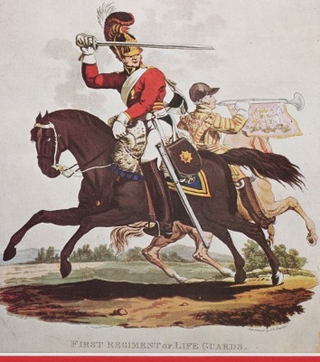 Waterloo Medal 1815 to 2nd Life Guards, Wounded in Right Hand at Waterloo, - 3