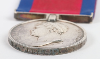 Waterloo Medal 1815 to a recipient in the 79th Regiment who was thrice wounded during his service including being wounded in the leg at Waterloo - 2