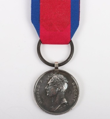 Waterloo Medal 1815 to a Private in the 73rd foot, a Regiment that withstood 11 French cavalry charges during the battle and suffered nearly 60% casualties.