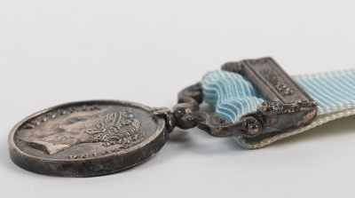 Miniature Medal &ndash; Nice Period Army of India Medal with the Bhurtpoor Clasp - 2