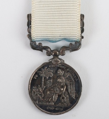 Miniature Medal &ndash; Nice Period Army of India Medal with the Bhurtpoor Clasp - 4