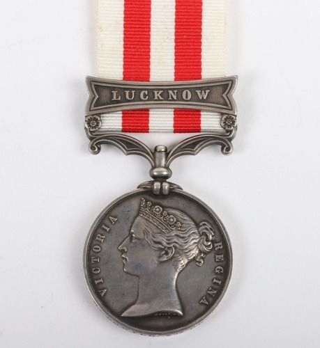 Indian Mutiny Medal 1857-58 to the 2nd (Queens Bays) Dragoon Guards