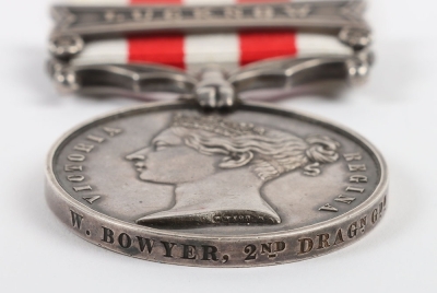 Indian Mutiny Medal 1857-58 to the 2nd (Queens Bays) Dragoon Guards - 4