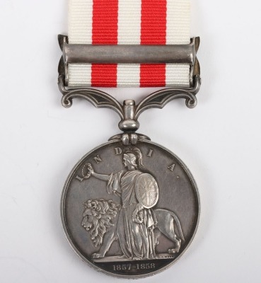 Indian Mutiny Medal 1857-58 to the 2nd (Queens Bays) Dragoon Guards - 5