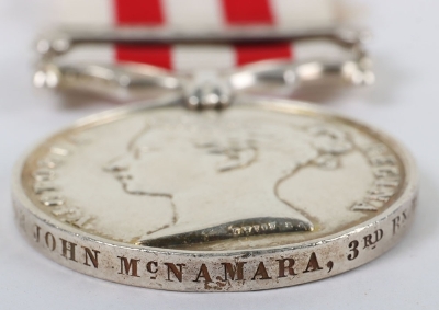 Indian Mutiny Medal to a Sergeant Major in the Bengal Artillery who was Specially Promoted to Ensign for Distinguished Conduct in Several Actions - 6