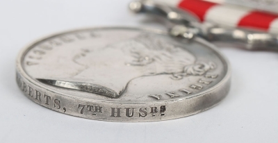 Indian Mutiny Medal 1858 to the 7th (The Queen&rsquo;s Own) Hussars - 7
