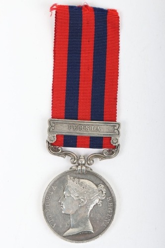 India General Service Medal for the Campaign in Persia, 64th (2nd Staffordshire) Regiment of Foot