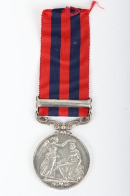 India General Service Medal for the Campaign in Persia, 64th (2nd Staffordshire) Regiment of Foot - 2