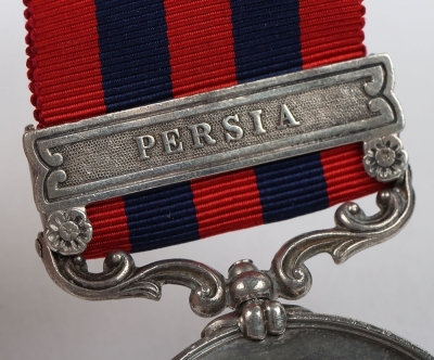 India General Service Medal for the Campaign in Persia, 64th (2nd Staffordshire) Regiment of Foot - 3