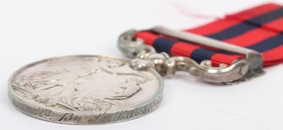 India General Service Medal 1854-95 to the South Wales Borderers for the campaign in Burma - 7