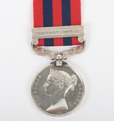 India General Service Medal 1854-95 for the North West Frontier to the Royal Warwickshire Regiment