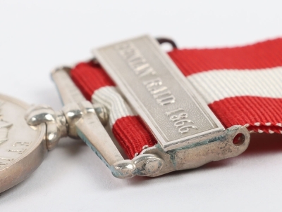 Canada General Service Medal for the 1866 Fenian Raid to the Ste. Th&eacute;r&egrave;se Rifle Company - 2