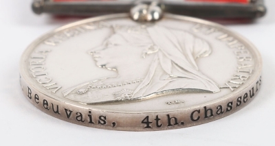 Canada General Service Medal for the 1866 Fenian Raid to the 4th Chasseurs Canadiens - 3