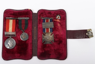 An Interesting Canada General Service Medal and Associated items to the 2nd Queens Own Rifles for the 1866 Fenian Raid.Canada General Service Medal with clasp Fenian Raid 1866, officially impressed naming, &ldquo;PTE R SCOTT, 2ND Q.O.R.&rdquo; medal with nice tone an