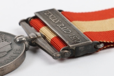 Canada General Service Medal for the 1870 Fenian Raid to the 9th Battalion Voltigeurs de Quebec. - 2