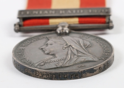 Canada General Service Medal for the 1870 Fenian Raid to the 9th Battalion Voltigeurs de Quebec. - 3