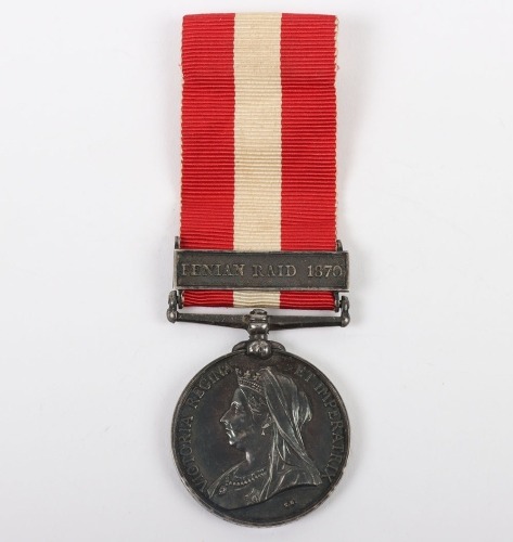 Canada General Service Medal for the 1870 Fenian Raid to the Hemmingford Rangers