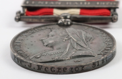 Canada General Service Medal for the 1870 Fenian Raid to the Hemmingford Rangers - 4