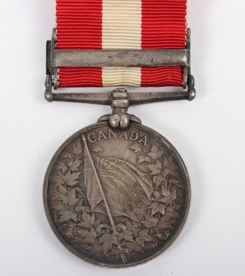 Canada General Service Medal for the 1870 Fenian Raid to the Hemmingford Rangers - 6