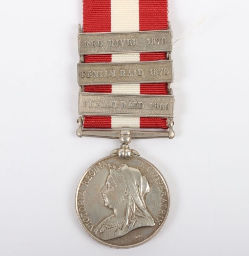 3-Clasp Specimen Canada General Service Medal