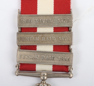 3-Clasp Specimen Canada General Service Medal - 2