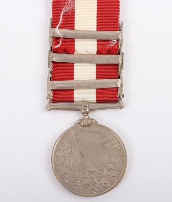3-Clasp Specimen Canada General Service Medal - 5