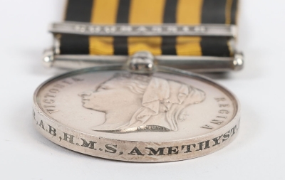 Naval Brigade Ashantee Medal for the Third Ashanti Wars - 3