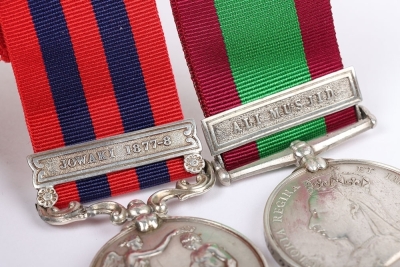 Victorian Royal Artillery Campaign medal group of 4 for service in India, Afghanistan and Egypt - 3