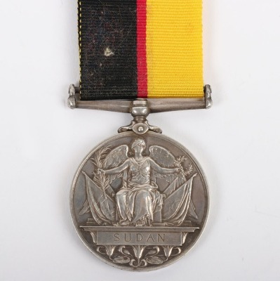 Queens Sudan Medal 1896-98 Awarded to a Recipient in the Lincolnshire Regiment who Died During the Campaign - 3